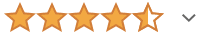 four point five star rating